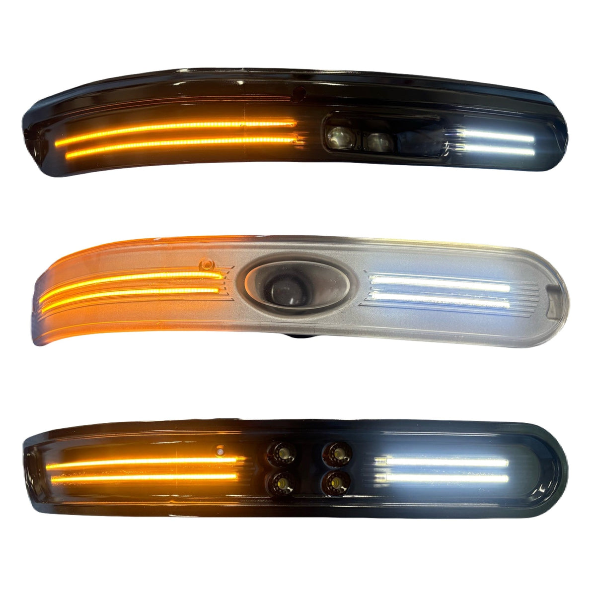 エンジェライト ラフポリッシュ PORSCHE 993 LED INTEGRATED FRONT LIGHTS – Flat6 illumination