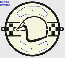 Load image into Gallery viewer, DECK LID GRILL BADGE-CUSTOM CONFIGURATON