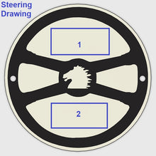 Load image into Gallery viewer, DECK LID GRILL BADGE-CUSTOM CONFIGURATON