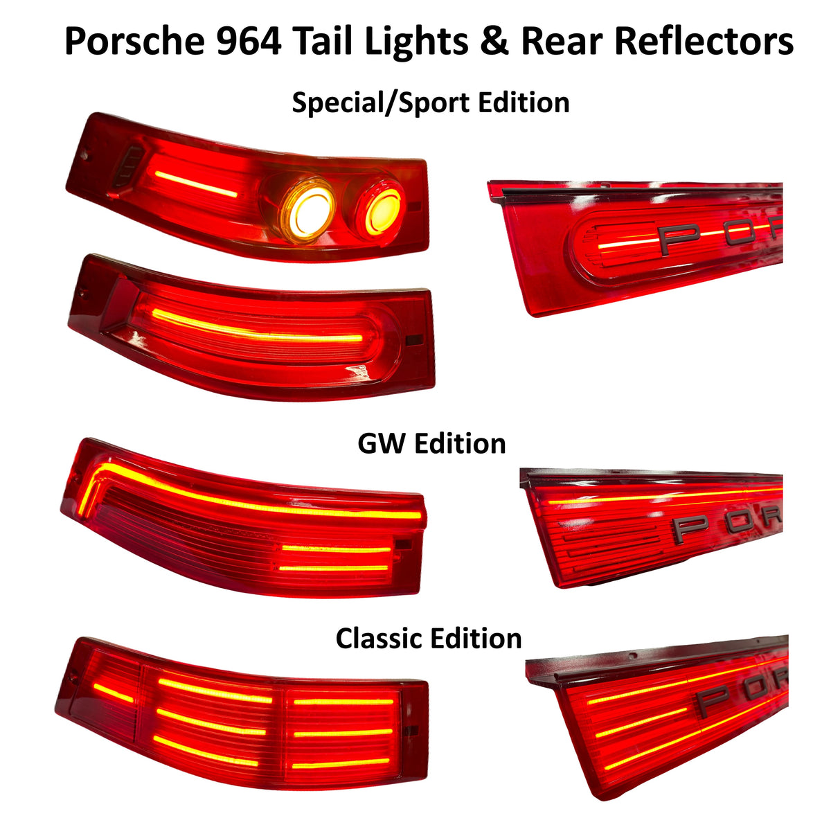 NEW PRODUCTS - PORSCHE 964 – Flat6 illumination