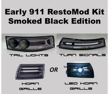 Load image into Gallery viewer, Early 911 RestoMod Kit Smoked Black Edition