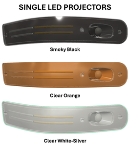 964 89-94 LED Integrated Front Lights - Classic Edition