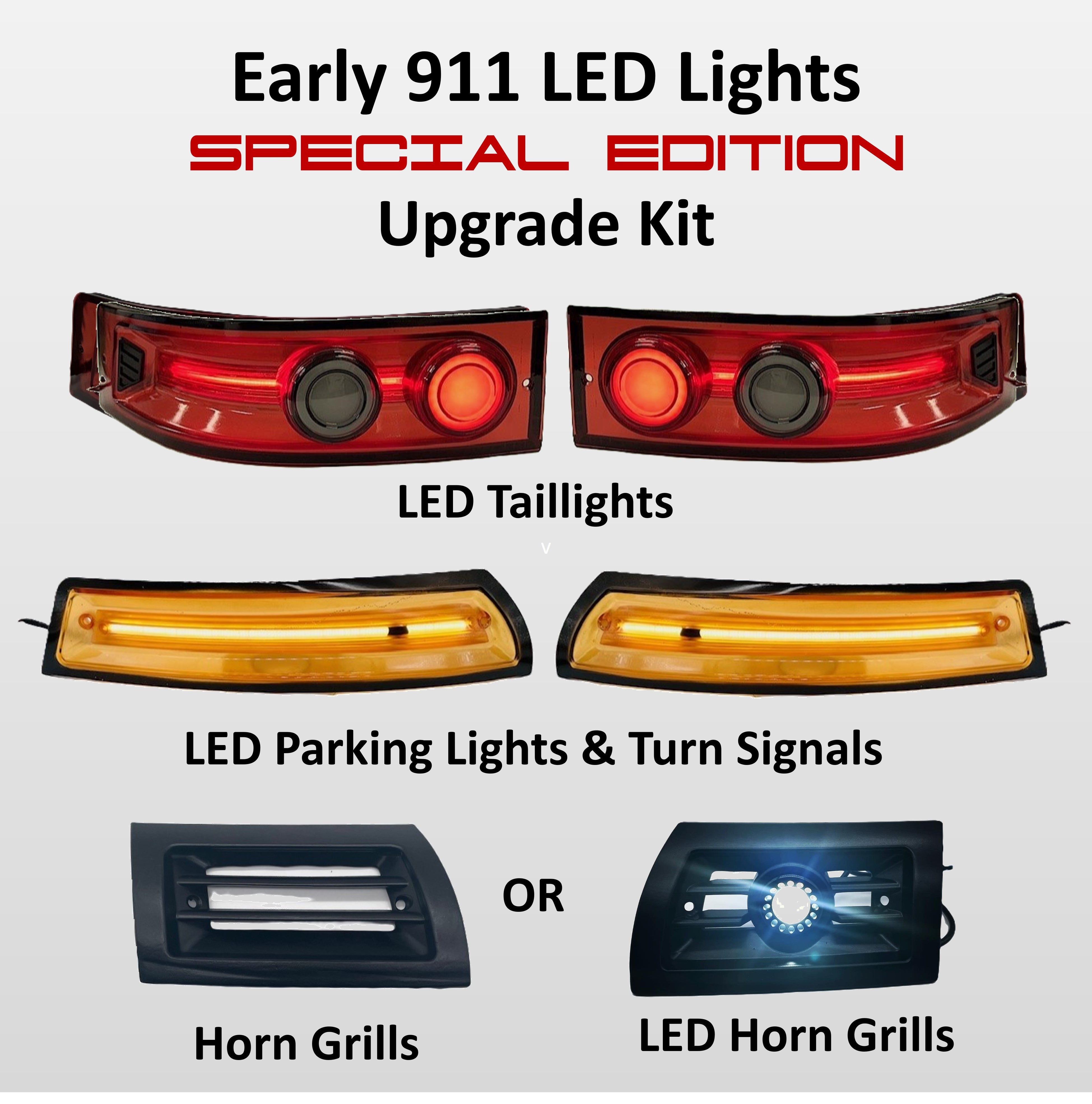 911 69-73 Special Edition Upgrade Kit – Flat6 illumination