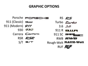 911 LED REAR REFLECTOR - CUSTOM CONFIGURATON (New Version)