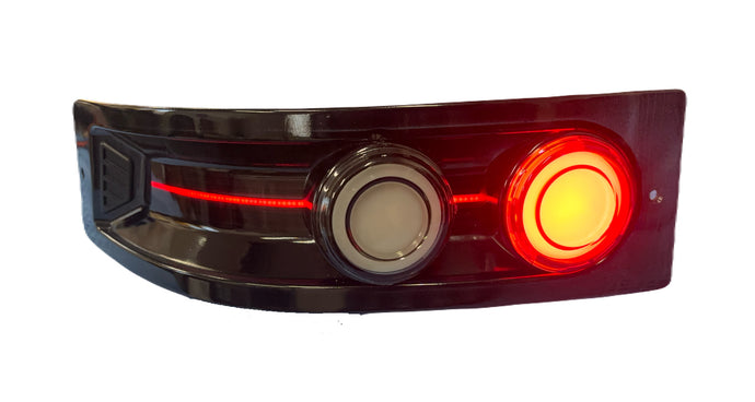 911 69-89 LED Tail Light Smoked Black Edition