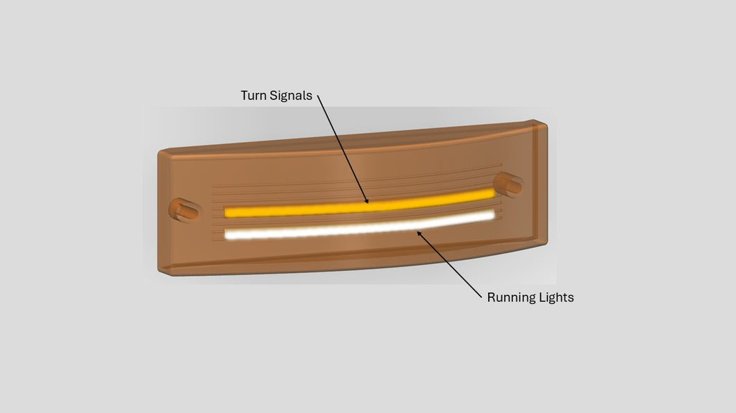 911 74-89 LED Front Turn Signals - RF Edition