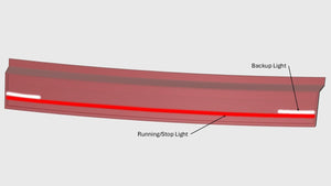 964 89-94 LED REAR REFLECTOR PANEL - RF EDITION