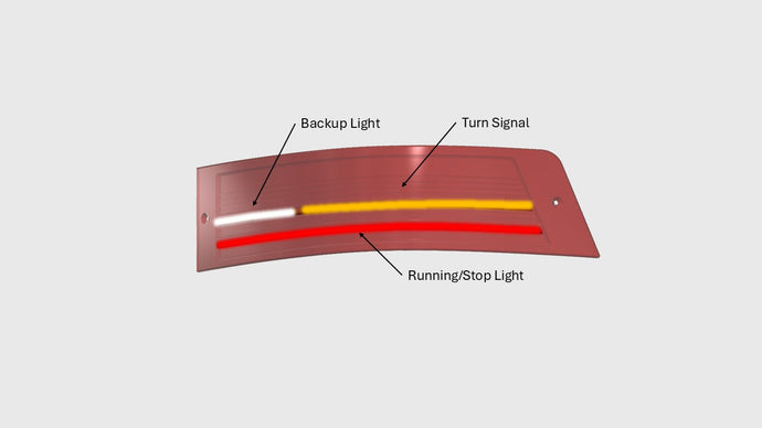 911 69-89 LED Tail Lights - RF Edition