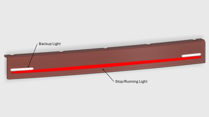 911 74-89 LED REAR REFLECTOR PANEL - RF EDITION