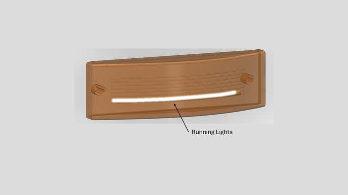 911 74-89 LED Front Parking Lights - RF Edition