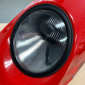 Replacement Headlight Lens - Hella Style Fluted Low Profile